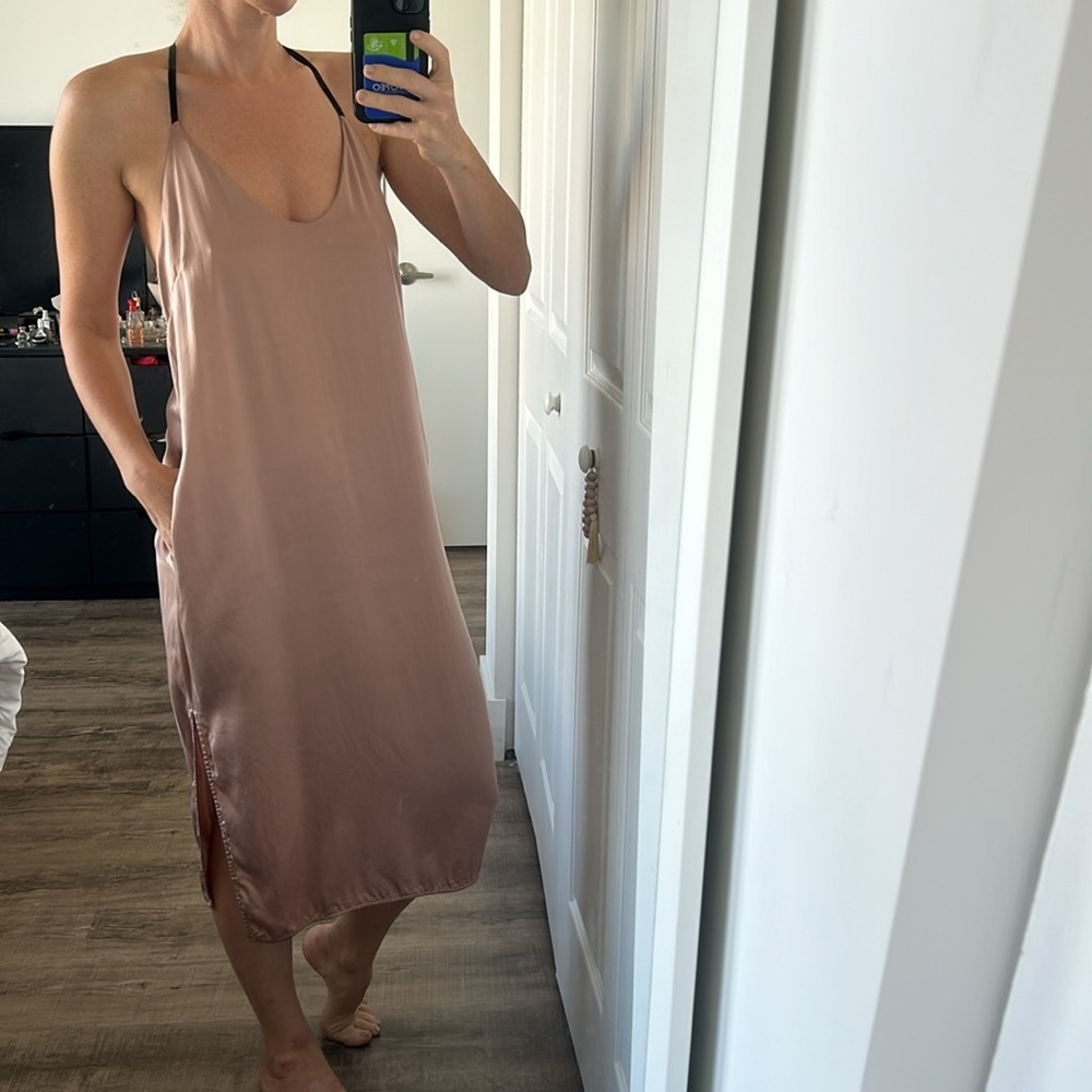 Lunya washable bias silk slip dress size XS - Picture 13 of 15